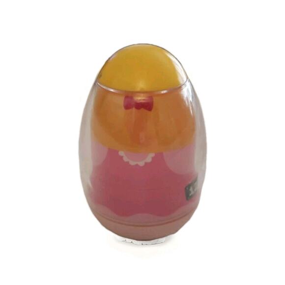 WEEBLES 3” Girl Yellow Hair Plastic Figure Toys by Hasbro - Picture 1 of 2